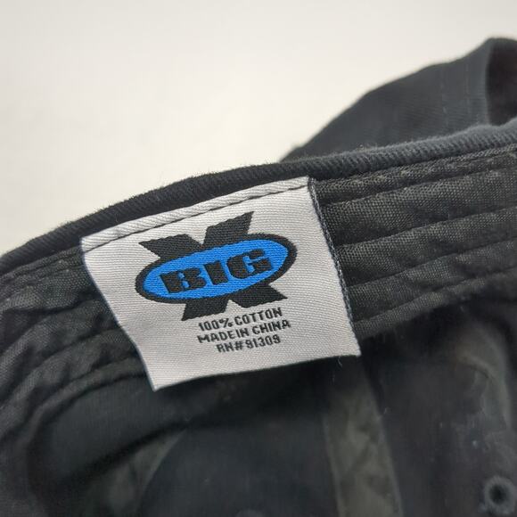 University Of Idaho Strapback Baseball Cap Black One Size Adjustable Big X - Picture 9 of 9